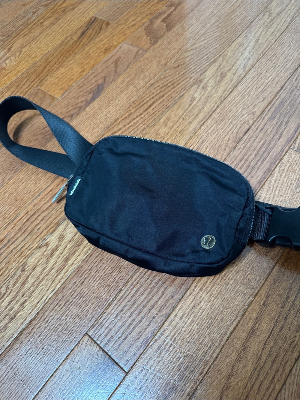 lululemon athletica Black everywhere belt bag gold hardware 1L